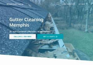 Gutter Cleaning Memphis - You don't have to worry about cleaning your clogged gutters and downspouts any longer! We are the trusted choice for the best professional Memphis gutter cleaning services. Memphis homeowners consistently turn to the property maintenance and cleaning experts at Gutter Cleaning Memphis to provide the highest quality gutter and downspout cleaning services. Our trained specialists thoroughly examine your downspouts and gutter systems to determine how to most effectively clean your gutters. Let our