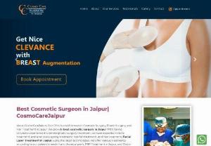 best cosmetic surgeon in jaipur - Getting cosmetic surgery can be one of the biggest changes you can make to your body, and it is equally important to know what kinds of procedures are available to you before going under the knife. Luckily, modern medicine has developed several different kinds of cosmetic surgery procedures that allows doctors to achieve different miraculous results. get now best cosmetic surgeon in jaipur