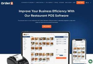 Best restaurant billing software - OrderZ restaurant billing software allows you to expand and manage your restaurant. It is POSS billing software created to enhance business profitability for owners, employees, and customers.