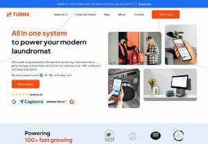 Turns Laundromat Software - Turns is a leading laundry management software services providing company. Turns's Laundry Management software is used by the top Laundromat or dry cleaning businesses in the US, Canada, Australia, Europe and many more.