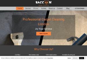 Raccoon Carpet Cleaning - Raccoon Carpet Cleaning offers Professional and Friendly service and use the best antibacterial and antiallergic products from Prochem and Chemspec.