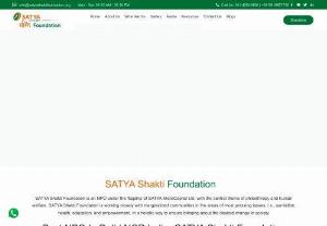 Best NGO in Delhi - Satya Shakti Foundation - Satya Shakti Foundation is a Non-Profit Organization Situated in Delhi that mainly focused on human welfare, and promoting social well-being, and raising awareness of public health and education. The NGO (Non-Governmental Organization) helps people and supports their rights.