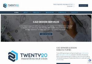 Twenty 20 Engineering - Twenty20 Engineering is a CAD Services and Manufacturing Company, based on the Wirral. We provide highly quality 2D & 3D CAD Modelling, Technical Drawings and manufacturing services, to a broad range of customers.