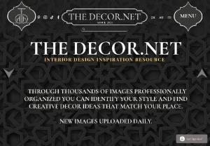 THE DECOR NET - Interior Design Inspiration Through Thousands of Photos  Professionally Organized, New Images Uploaded Daily