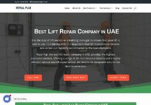 LIFT REPAIR COMPANY IN UAE - We are the leading independent elevator company with 15+ years of professional experience. We have the complete elevator solution to meet your needs, including new residential, commercial, and affordable home elevators, repairs and maintenance, modernization and AMC (Annual Maintenance Contract). Our services are unique to each architectural design and type of building, but our specialty is in providing top-tier standard service.