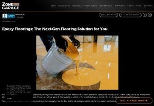 Epoxy Floorings: The Next-Gen Flooring Solution for You - Epoxy floor coating is very popular these days for its strength, durability and aesthetic appeal. Let's have a look at what epoxy is and why it is used.