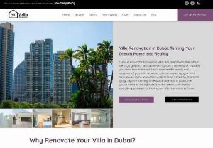 Villa Renovation Dubai - Yalla Renovation provides complete Villa Renovations & Maintenance Services including, Air Conditioning Maintenance & Cleaning, Electrical & Plumbing Works,�Tank Cleaning, Carpentry & Handyman Works,�Tiling & Flooring Works.