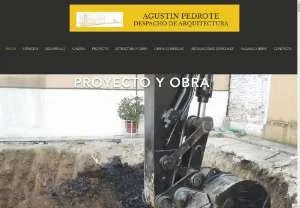 Screenshot of Agustin Pedrote Architecture Office