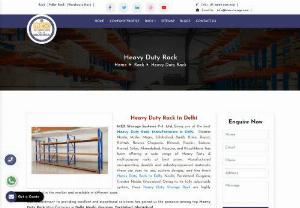 Heavy Duty Rack - Being one of the best leading Heavy Duty Rack Manufacturers in Noida, India - MEX Storage Systems Pvt. Ltd. Our Heavy Duty Racks are designed to distribute loads uniformly. This allows us to store multiple items and materials with ease and provides direct access to everything stored. You can get more information by contact us.