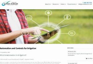 Automation and Controls for Irrigation - Automatic irrigation uses devices, such as controls and sensors, to turn water flow on and off and adjust the flow rate without owner or operator intervention. There are numerous applications across multiple industries and property types