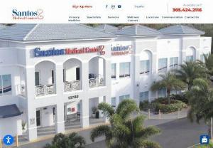 Santos Medical Center - Medical center with 4 locations in South Florida