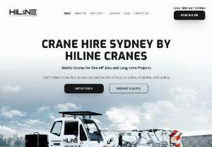 HiLine Cranes - HiLine Cranes is an Australian owned and family operated company that offers crane hire services across Sydney and the surrounding areas. We specialise in tree removal, but are also adept in providing lifting and access solutions for construction, infrastructure, and other applications.|| Address: 100 Marrickville Road, Marrickville NSW 2204 || Phone: 0438 943 318