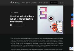 Live Chat V/S. Chatbots: Which is More Effective for Business? - All online businesses require some form of customer-facing communication. However, it's important to differentiate the choice between Live Chat and Chatbots.