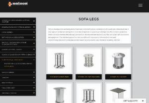 Sofa Legs - Find the stylish and affordable sofa legs from best manufacturer in India. Kaizon hardware is one of the top notch sofa legs manufacturers; choose your favourite products from our wide range of selection.