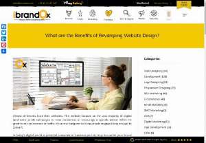 Benefits of Revamping Website Design - iBrandox - iBrandox helps you to revamp your website design which can significantly impact your business and your customers. In today's digital world, a potential consumer or business may encounter your brand for the first time through your website. It's deciding whether they'll spend their time and money on it, and nobody wants to put their trust in something that seems antiquated. Maintaining a unique and up-to-date website for your first impression is good. You may rely on iBrandox for instant results