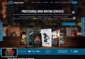 Book writing Company - Phantom book writing is a company that offers book writing services, ghostwriting, e-book writing, article writing, editing & publishing services. You can get all the services under one roof.