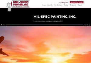 commercial painting baltimore md - In Baltimore, at the Mil-Spec Painting, Inc., we offer the best finishing services for Defense, Aerospace, Medical & Health and other sectors. To learn more about the services we offer visit our site.