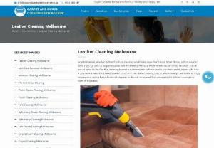 Leather Cleaning Melbourne - We are a premier leather cleaning company in Melbourne. Our leather cleaning service is available for residential and commercial.