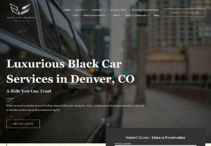 Black and Silver Rides - Experience our premier black car services in Denver, CO. Allow us to conveniently bring you to the airport, whether for business or vacation.