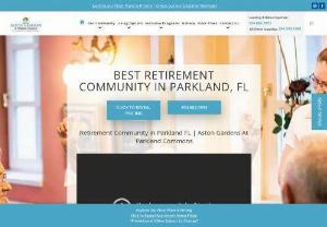 Aston Gardens At Parkland Commons - Aston Gardens at Parkland Commons is the home of an award-winning retirement community in Parkland, FL. We offer an extensive array of world-class amenities where residents can indulge in during their retirement.

Business Phone Number: (954) 340-1908