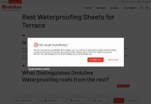 Waterproofing Sheets for Terrace | Onduline - Looking for waterproofing sheets or waterproof tiles for your roof? Onduline is one of the best waterproof roof manufacturers in India. For more details about other products, visit us.