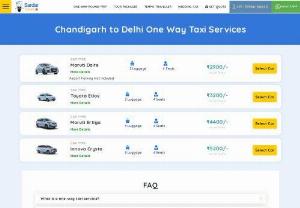 Chandigarh to Delhi Taxi Service - If you are looking for a reliable and cheap taxi service from Chandigarh to Delhi, 
then you have come to the right place.We provide services at very affordable prices that everyone can afford. 
Our experienced drivers will ensure your safety and comfort while on your journey. 
We also provide pick-up and drop-off services so you can enjoy the ride without worry.