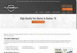 Screenshot of Car Security Systems in Corinth, TX