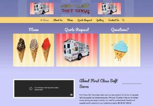 First class soft serve - we Serve Ice Cream Truck, Western MA, West Springfield, MA