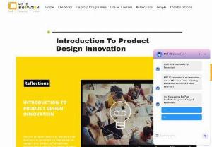 Introduction To Product Design Innovation - If you want to understand the product design innovation program, then join MIT ID Innovation's certificate course.