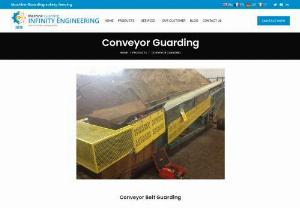 conveyor guarding - Conveyor injuries typically cost billions to the company . Most of accidental injurie's caused by material spilling off of the belt or workers getting parts of their bodies caught in pinch or nip points, as well as burns and abrasions. That's why it is necessary to guard conveyor belts. We are happy to help you to offer our conveyor belt guarding solutions