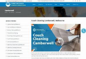 Couch Cleaning Camberwell - Looking for a couch cleaning service in Camberwell, VIC? Employ our best couch, upholstery, and sofa steam cleaner at the best price.