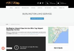 Burlington Airport limo Service | Toplimo - If you are visiting Burlington for the first time and searching for a fantastic journey in Burlington? Whether for work or pleasure, travelling and exploring the city is a must. Traveling and experiencing the world is one of the most wonderful things that everybody wants to accomplish. However, even one lifetime is insufficient to fully visit all the locations, so make sure your excursions are pleasant and comfortable by using the best Limousine service in entire Burlington, Our Top Limo...