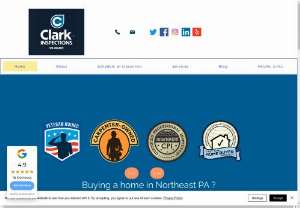 Clark Inspections - Clark Inspections is a home inspection company in Pittston,PA. We offer full service home inspections ,Termite/Pest inspections, and Infrared.