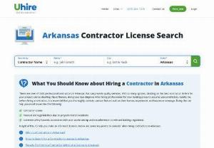 UHire Arkansas - In order to avoid incidents in hiring unverified contractors check uHire Arkansas directory which contains approved contractors in the USA. Tel. #: (501) 254-7278 Address: 4994 Masonic Hill Road, Bauxite, Arkansas, 72011