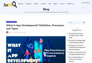 What Is App Development? - You may be wondering, what exactly is app development? That said, app development is creating an application for use on smartphones, tablets, and other mobile devices.