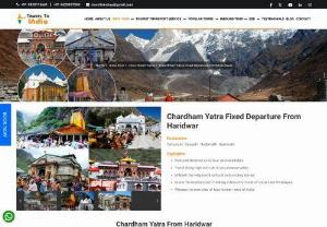 Chardham Yatra 2023 From Haridwar - Visit the most sacred four heavenly abodes in Uttarakhand with Chardham yatra from Haridwar to get a lifetime mesmerizing experience. Get the feel of salvation and inner peace with darshan at Shri Badrinath, Kedarnath, Yamunotri, Gangotri dhams which are four revered shrines located in Himalayan high range.