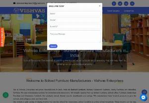 School Furniture Manufacturers - Vishvas Enterprises not offering just for dynamically latest products also featured as per today's need of children/generation but keeping in mind the real needs of office across income and need segments. School Furniture plays an very important role in a child's learning process. We are focusing on make a, size and dimension that are orientation to the best kind of School Furniture Manufacturers In Delhi.