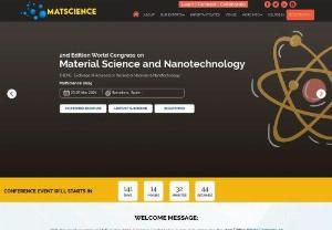 MatScience 2023 - MatScience 2023 is scheduled to take place in Paris, France during 19-20 Jun 2023, and it will provide an international platform for the dissemination of advancement in the research and development of Future Materials.It is based on the theme, 
