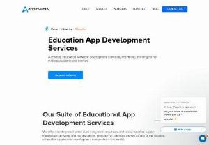 educational app development company - The best educational mobile app development company for your business will depend on your specific needs and budget. It's important to do your research and carefully evaluate the strengths and capabilities of each company you consider.