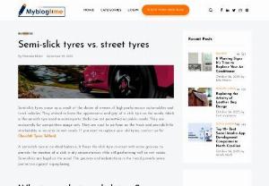Semi-slick tyres vs. street tyres - Ultimately, the semi-slick is a specialist tyre that plays on motoring vanity and the prestige of having these Tyres Telford on your automobile.