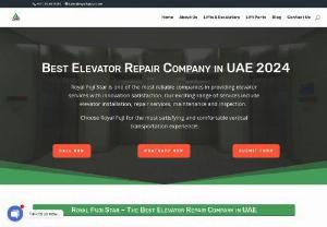 ELEVATOR REPAIR COMPANY IN UAE - We are the leading independent elevator company with 15+ years of professional experience. We have the complete elevator solution to meet your needs, including new residential, commercial, and affordable home elevators, repairs and maintenance, modernization and AMC (Annual Maintenance Contract). Our services are unique to each architectural design and type of building, but our specialty is in providing top-tier standard service.