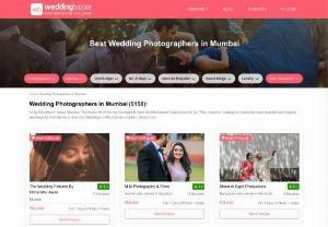 Best Wedding Photographers in Mumbai | Weddingbazaar - Find and Book the Best Wedding Photographers in Mumbai with WeddingBazaar. Here we listed Top Wedding Photographers in Mumbai profiles.Checkout their costs , reviews and Contact details today !