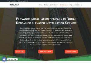 ELEVATOR INSTALLATION COMPANY IN DUBAI - We are the leading independent elevator company with 15+ years of professional experience. We have the complete elevator solution to meet your needs, including new residential, commercial, and affordable home elevators, repairs and maintenance, modernization and AMC (Annual Maintenance Contract). Our services are unique to each architectural design and type of building, but our specialty is in providing top-tier standard service.