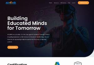 Adverk - ADVERK offers the best technical online courses like Artificial Intelligence, Data Science, etc.