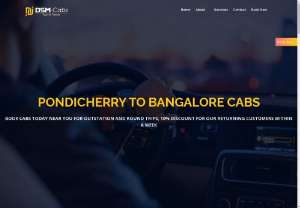 DSM Cabs -Outstation cabs Pondicherry to Bangalore  | Airport Taxi - Outstation cabs Pondicherry to Bangalore Now @ 7094880099, Are you looking for cabs for your weekend plans Book DSM Cabs for your best travel experience.