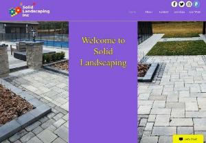 Solid Landscaping Inc - About
It's no secret that we love what we do. Working with nature to showcase the best of its beauty sparks a natural passion in our team. This is why Solid Landscaping has built a reputation as a top Landscaping Service in Ontario. Hard work, dedication and creativity are at the heart of all of our projects. Get in touch to learn more about how we can transform your outdoor space into something spectacular.