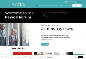 Payroll Forum - Building a community for payroll professionals across the UK to connect, share knowledge and keep up to date with the ever changing world of payroll.
