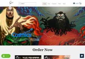 Cosmics - COSMICS is an indian Hindi and English Comic publisher. COSMICS create Multiple Kind of comics like Funny comics, action comics for multiple Age Groups like Kids, Teens etc. you can read free version of Comic Online for free.