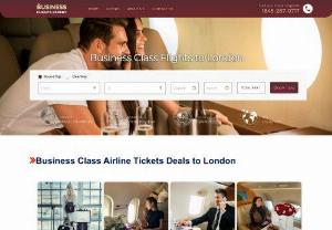 Business Class Flights To London - Are you looking for business class flights to London from LAX, SFO, JFK or other USA airport? Find the best deals on cheap business class flights to London with Business Flights Expert. Book your business class flight online now or Call us to get a quick quote for the cheapest airfare.