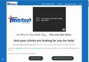 Screenshot of Who is Your Webguy